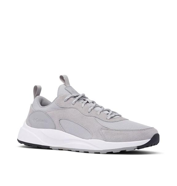 Columbia Pivot Sneakers Grey White For Men's NZ40275 New Zealand